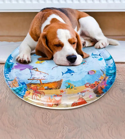 Pet Cooling Bed Mat – Washable Summer Ice Pad for Cats & Dogs