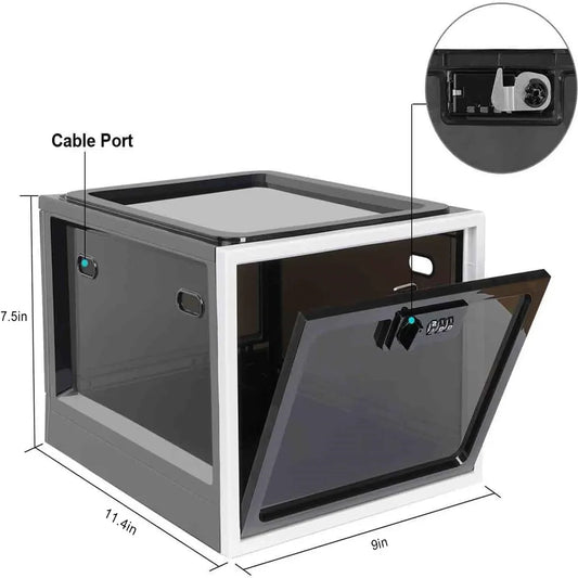 Secure Lock Box with Code – Keep Food & Essentials Safe