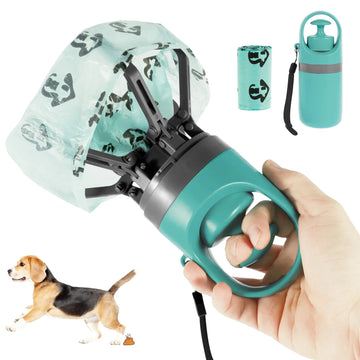Pet Toilet Portable Outdoor Garbage Bag, Dog Toilet Six Claw Shovel