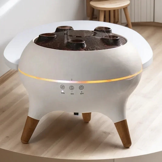 Aromatherapy Humidifier with Jellyfish Effect – Quiet Cool Mist & 7-Color LED