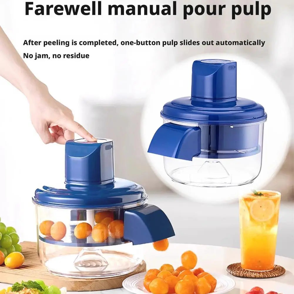 Automatic Electric Fruit Peeler Machine – Effortless Skin Remover for Small Fruits