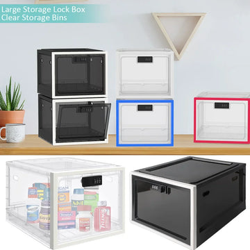 Secure Lock Box with Code – Keep Food & Essentials Safe